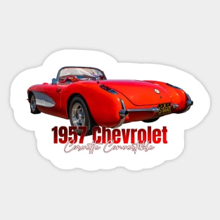 1957 Chevrolet Corvette Convertible Sticker